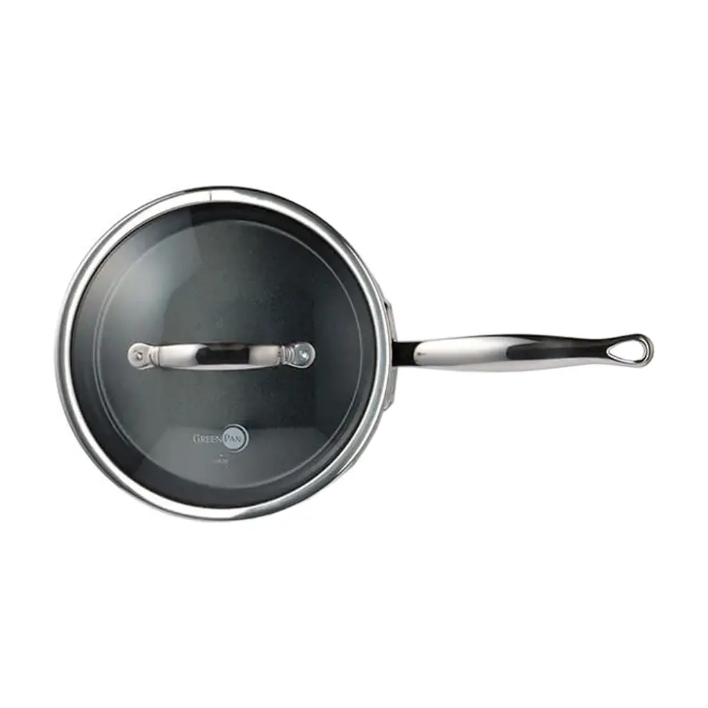 Сотейник GreenPan Barcelona Pro з кришкою 24 см, 3,4 л (CC005327-001) - фото 3