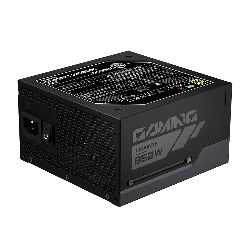 Блок живлення GIGABYTE Gaming 850GM 850W 80+ Gold (GP-GME850GM PG5) Black - фото 2