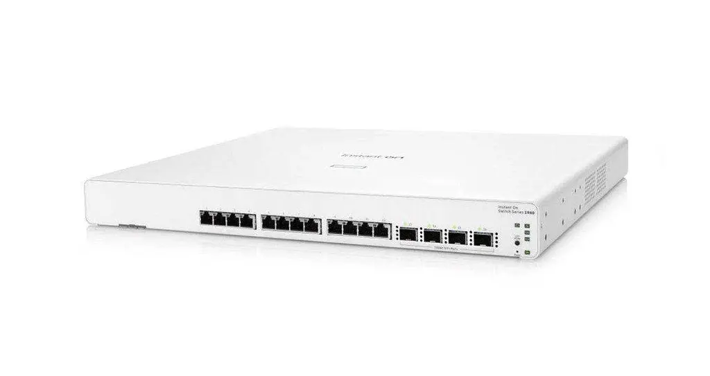 Коммутатор управляемый уровня 2 HP Aruba Instant On 1960-12XGT-4SFP+ (JL805A) - фото 2