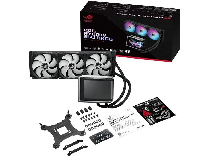 Водяне охолодження Asus ROG Ryuo IV 360 ARGB (90RC01N1-B0EAY0) - фото 11