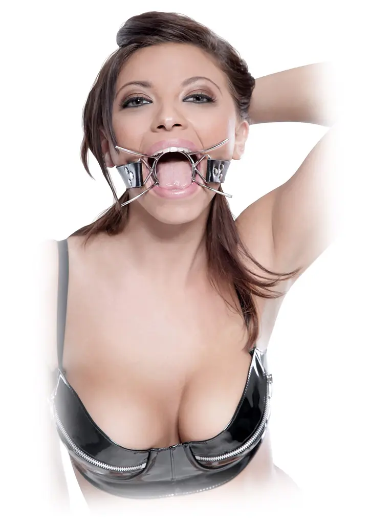 Кляп Pipedream Spider Gag черный - фото 3
