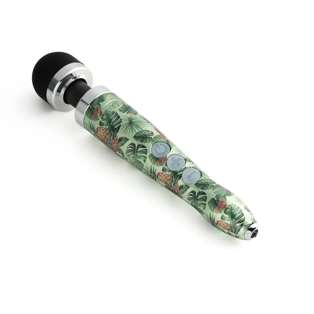 Вібромасажер DOXY Die Cast 3R - PINEAPPLE, дуже потужний, перезаряджуваний, металевий корпус - фото 2