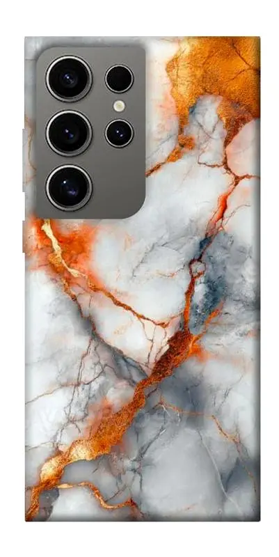 TPU чехол Demsky Lava marble для Samsung Galaxy S24 Ultra