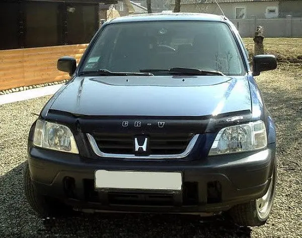 Дефлектор капоту мухобійка Honda CR-V 1995-2002 Євро Кріплення (Vip Tuning) HD07 - фото 3