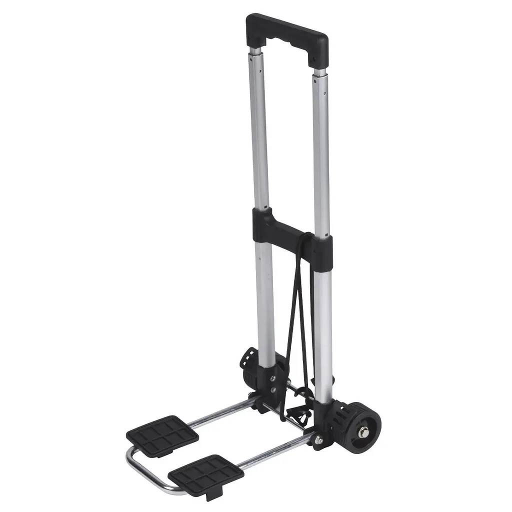 Візок господарський Bo-Camp Trolley Compact Foldable 25 kg Silver (5267288) - фото 2
