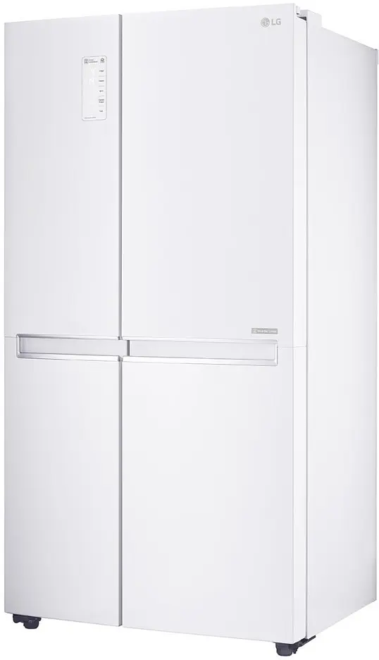 Холодильник SBS LG GC-B247SVDC 179х74х91см 2 двері холодильне відділення 406 л морозильне відділення 220 л A+ NF Білий (GC-B247SVDC) - фото 2