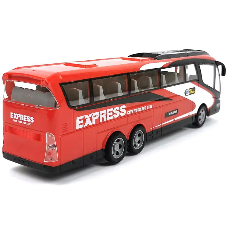 Радіокерований автобус City Bus 36 см з акумулятором 3.7V, 2.4GHz, світлові ефекти, дитяча машинка на пульті - фото 5