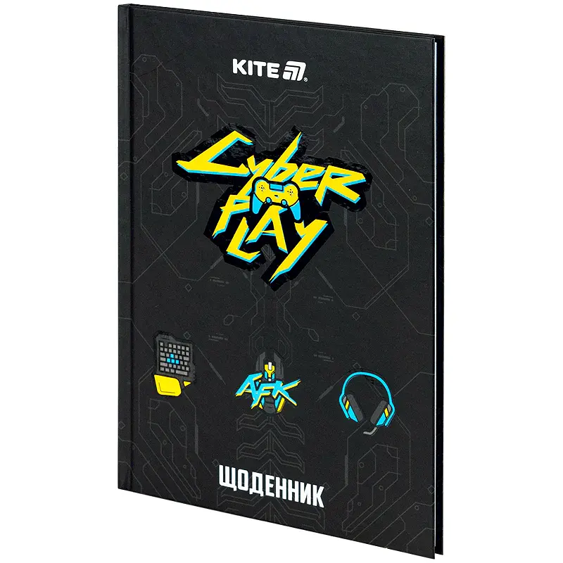 Щоденник шкільний Kite Cyber 170х238 мм чорний (K25-262-4) - фото 7