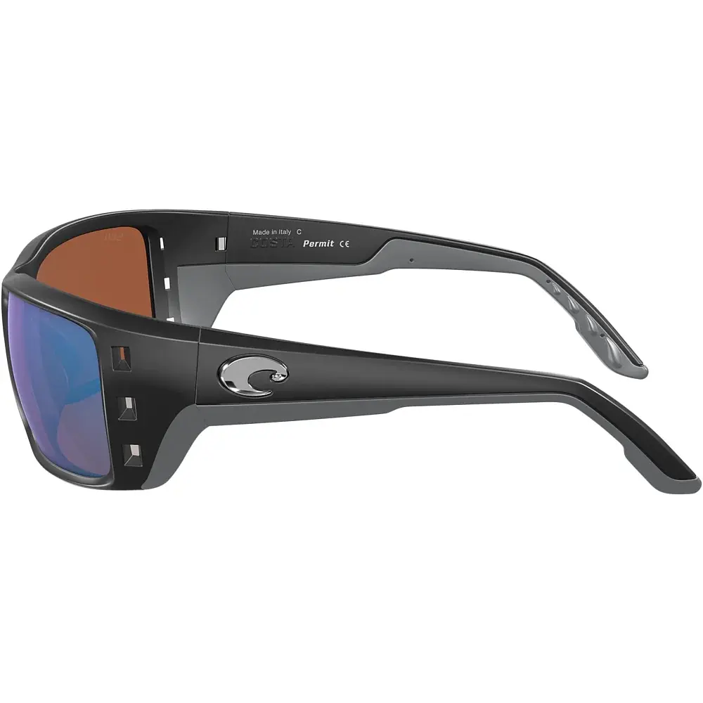Окуляри Costa Del Mar Permit Matte Black Green Mirror 580G - фото 3
