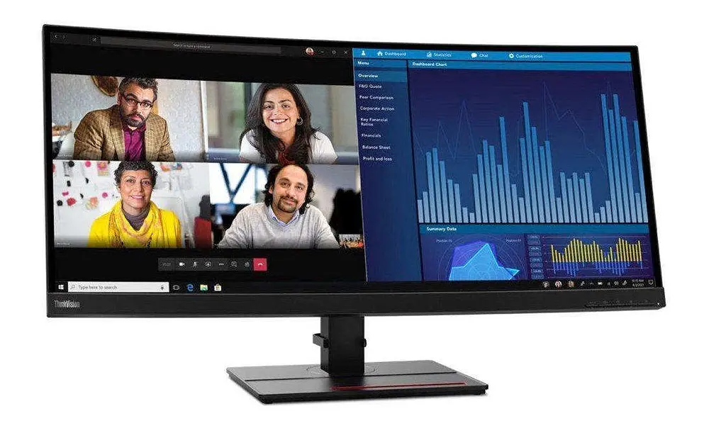 Монітор Lenovo ThinkVision P34w-20 (62DCRAT3UA,62DCRAT3EU) - фото 3