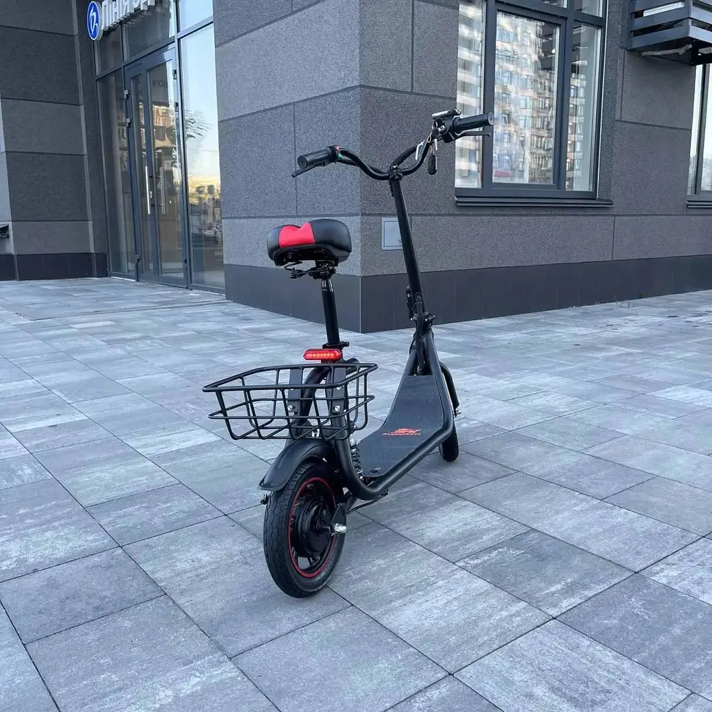 Електросамокат із сидінням 14" Kugoo C1+ (Jilong) - фото 5