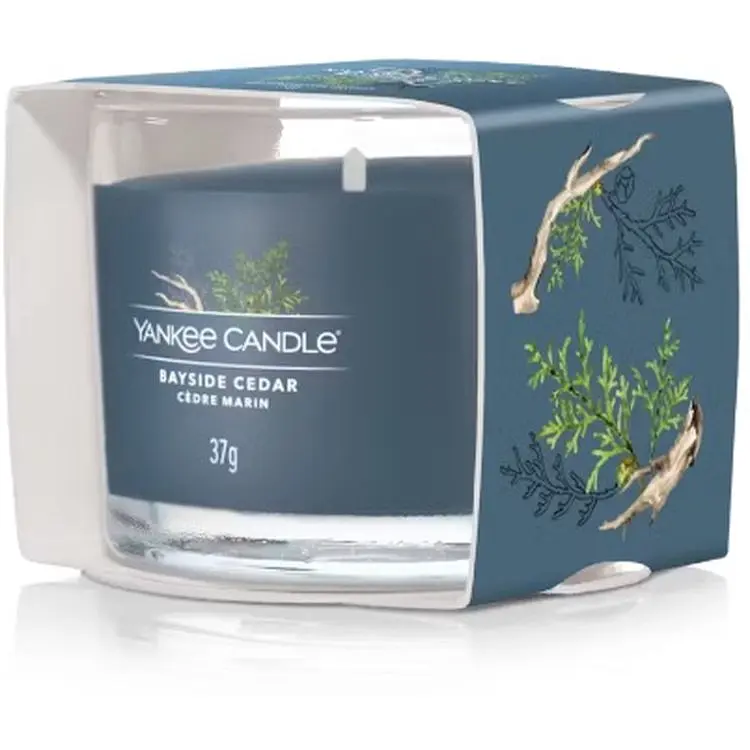 Свеча Yankee Candle Mini Bayside Cedar Прибрежный кедр 37 г (1686345E) - фото 2