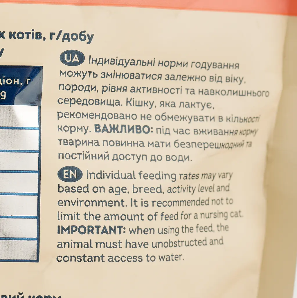 Сухий корм для стерилізованих котів великих порід Home Food телятина з лососем та в’яленими томатами 400 г - фото 4