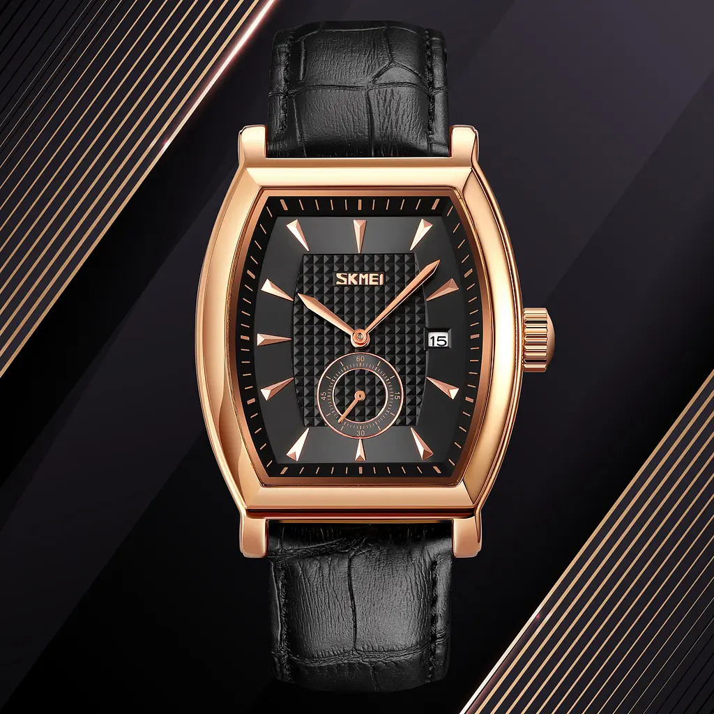 Наручные часы мужские 9306RGBK Rose Gold-Black Skmei acs0029769 - фото 5