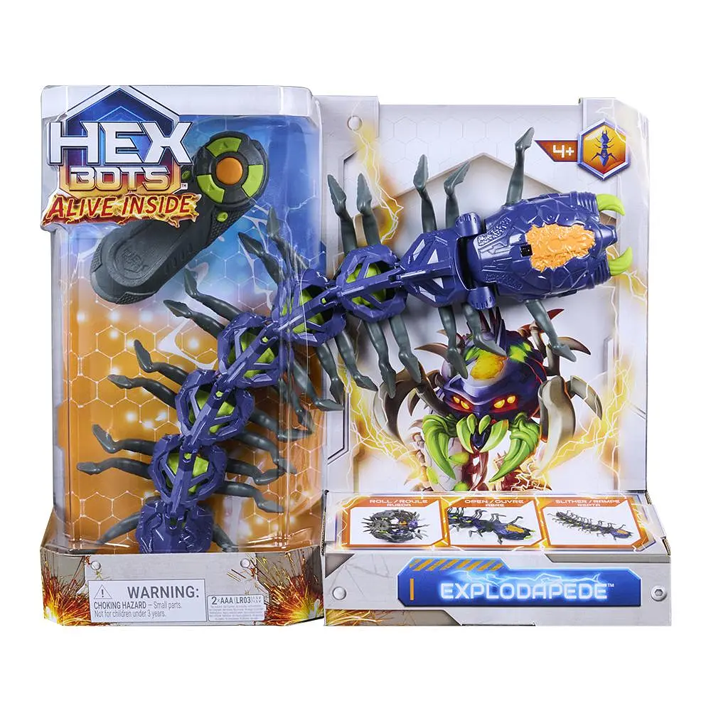 Hex Bots: Інтерактивна багатоніжка на дистанційному керуванні HEX Bots SM68192/6076554 - фото 9