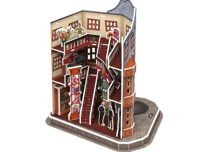 Пазл 4D Puzz 3D Відьмацькі витівки Візлі Гаррі Поттер Weasley's Wizard Wheezes Set 3D puzzle 62 ел. (4dpuz003) - фото 6