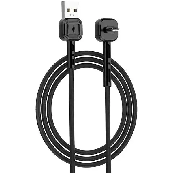 Кабель Awei CL-67 Micro cable 1m Black - фото 4