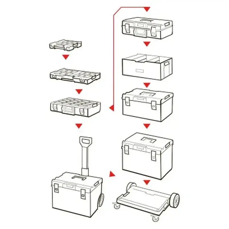 Ящик для інструментів QBRICK SYSTEM ONE 350 2,0 PROFI (SKRQ350P2CZAPG003) - фото 5