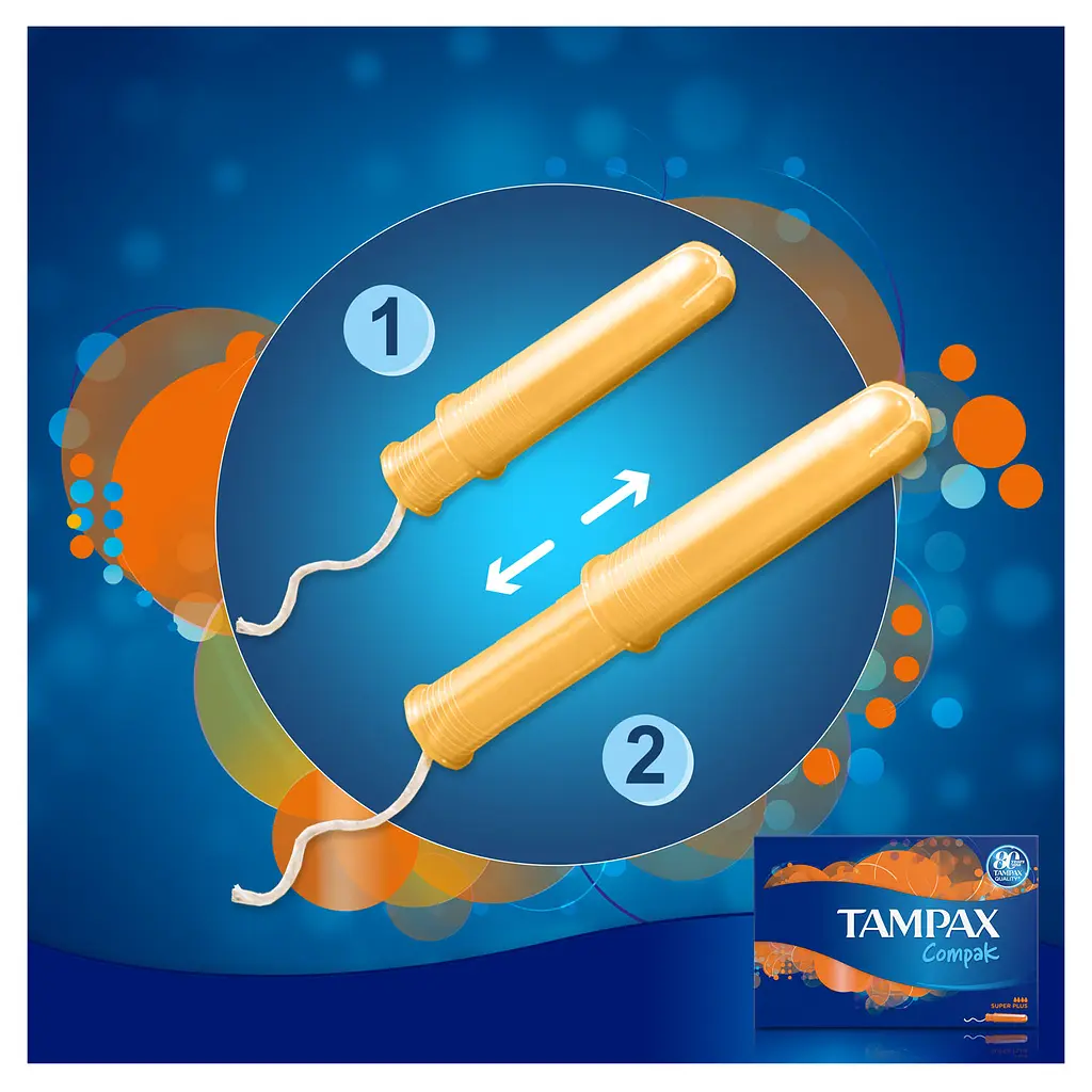 Тампони Tampax Compak Super Plus Duo, 16 шт. - фото 5
