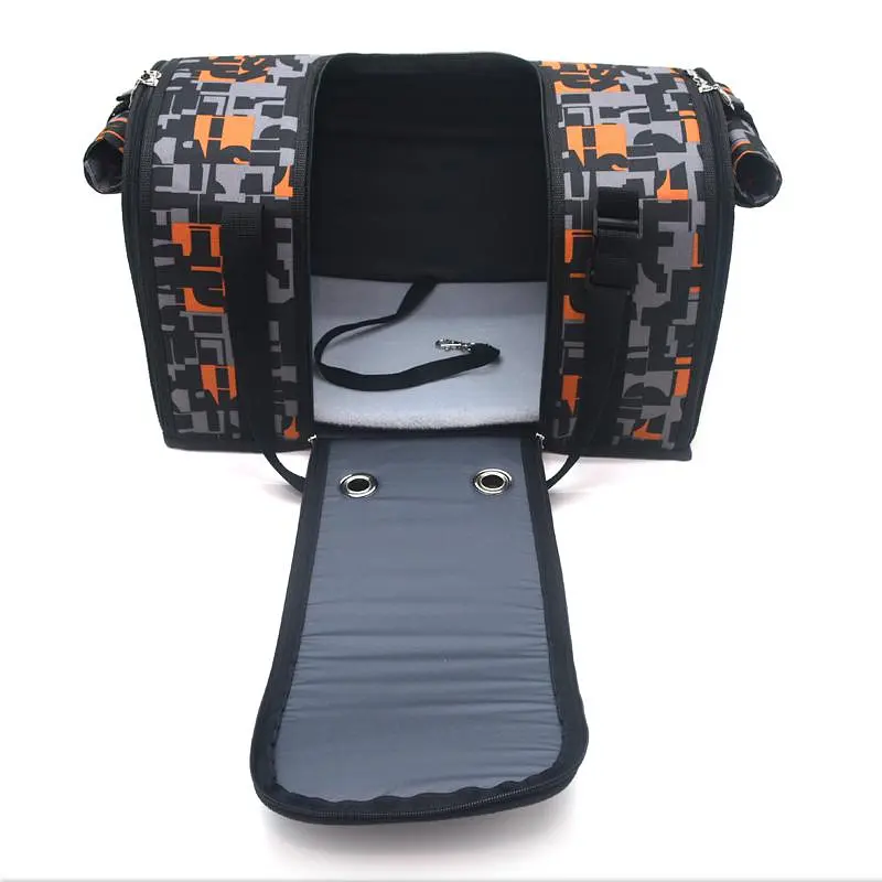 Сумка-переноска для маленьких собак и кошек Zoo-hunt Мозаика №1 27х46х28 см - фото 5