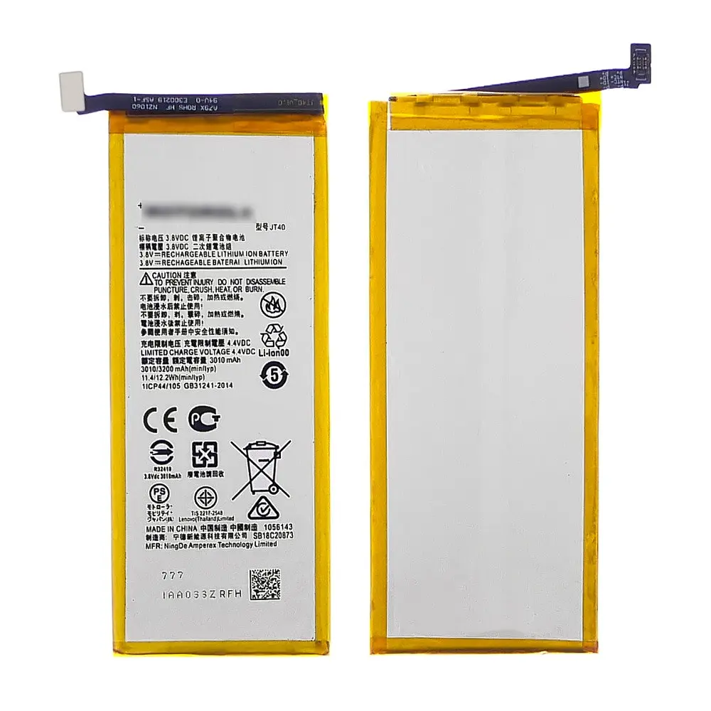 Акумулятор JT40 для Motorola XT1926-1 Moto G6 Plus/ XT1926-2/ XT1926-3/ XT1926-5 AAAA - фото 2
