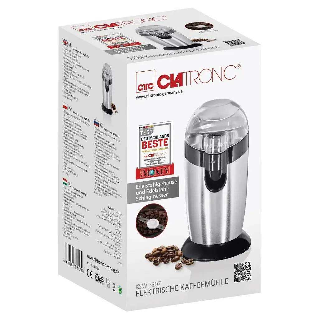 Кавомолка Clatronic KSW 3307 - фото 6