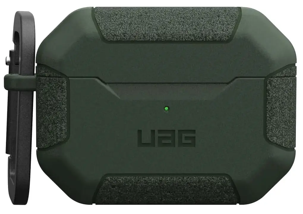 Чехол UAG для AirPods Pro (Gen 2, 2022), Scout, Olive Drab teh0019529 - фото 6