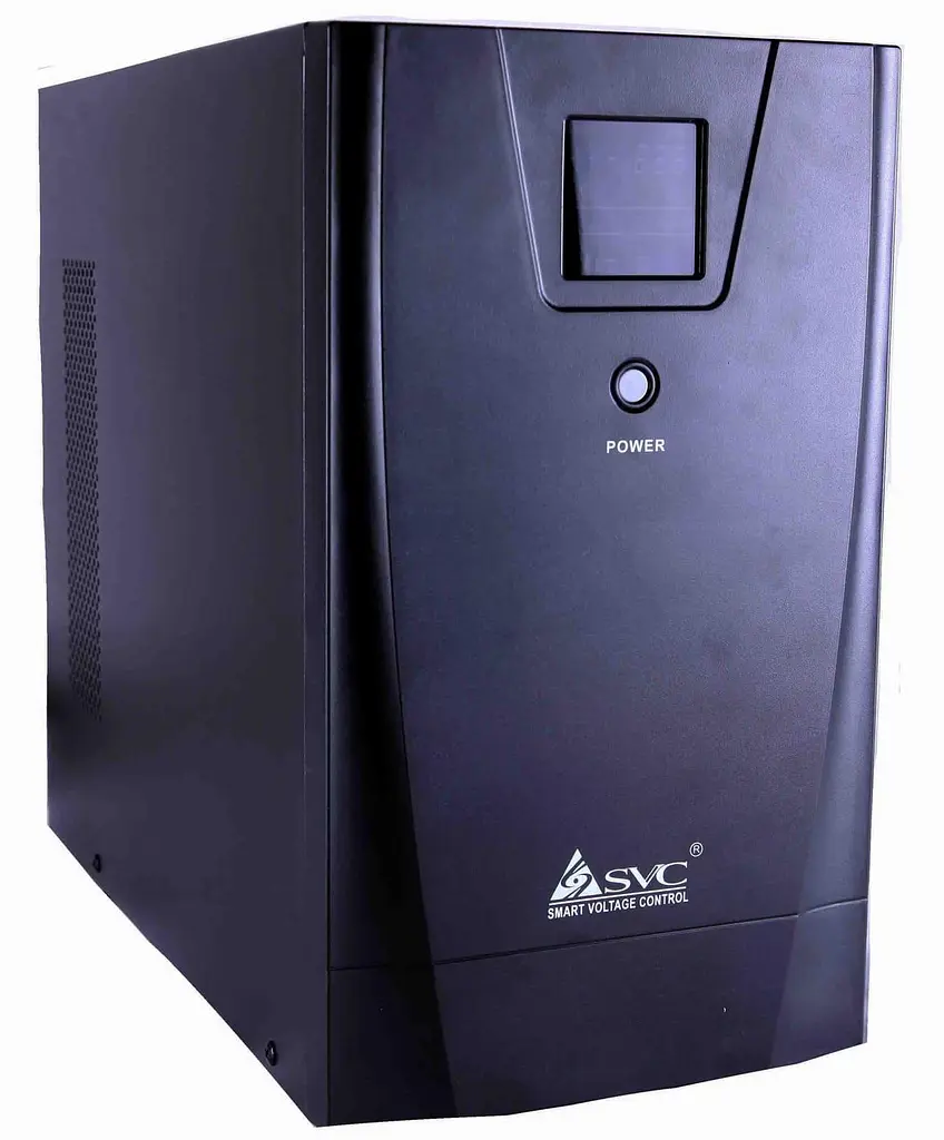 Джерело безперебійного живлення SVC 3000 ВА / 2400 Вт / 9 А*ч (SL-3KS-LCD)