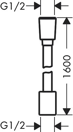 Шланг для душу Hansgrohe Designflex 160 см polished gold optic 28260990 - фото 6