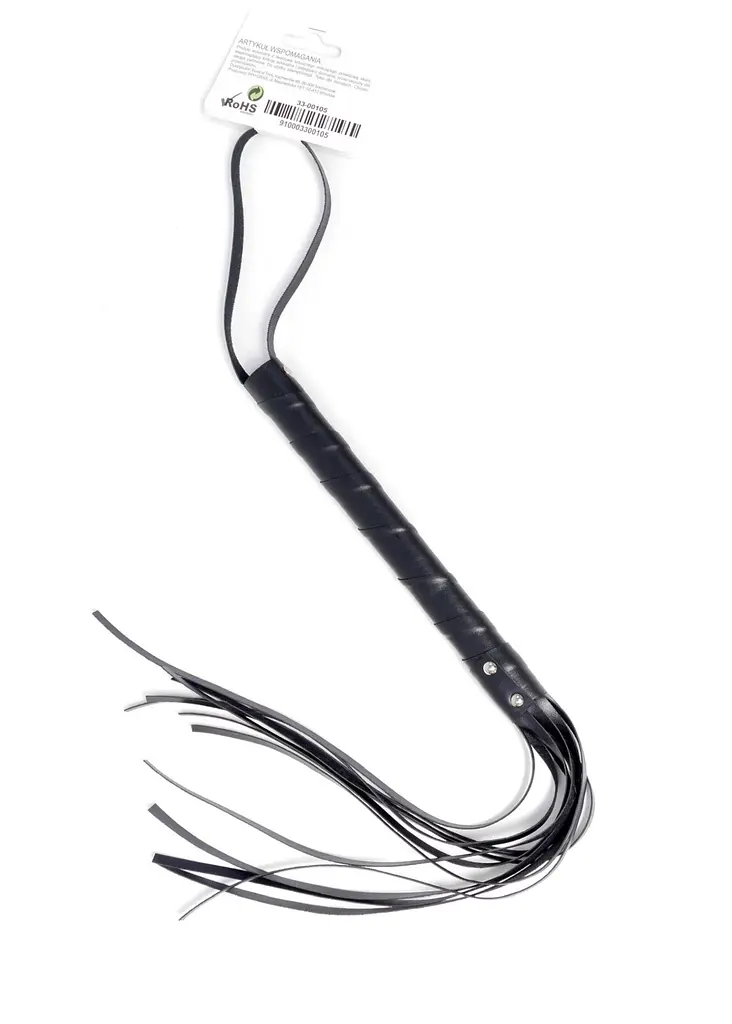 Батіг Fetish B - Series Whip, 50 см (чорний) - фото 2