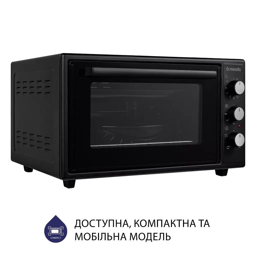 Электрическая печь Minola FOEV 4815 BL - фото 4
