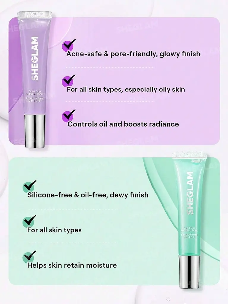 Зволожуючий праймер для обличчя Sheglam Good Grip Hydrating Primer Travel Size 15 мл - фото 2
