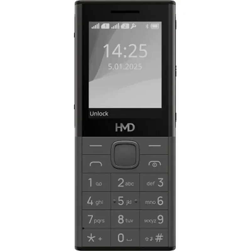 Мобільний телефон HMD 150 MUSIC DS Dark Grey - фото 2