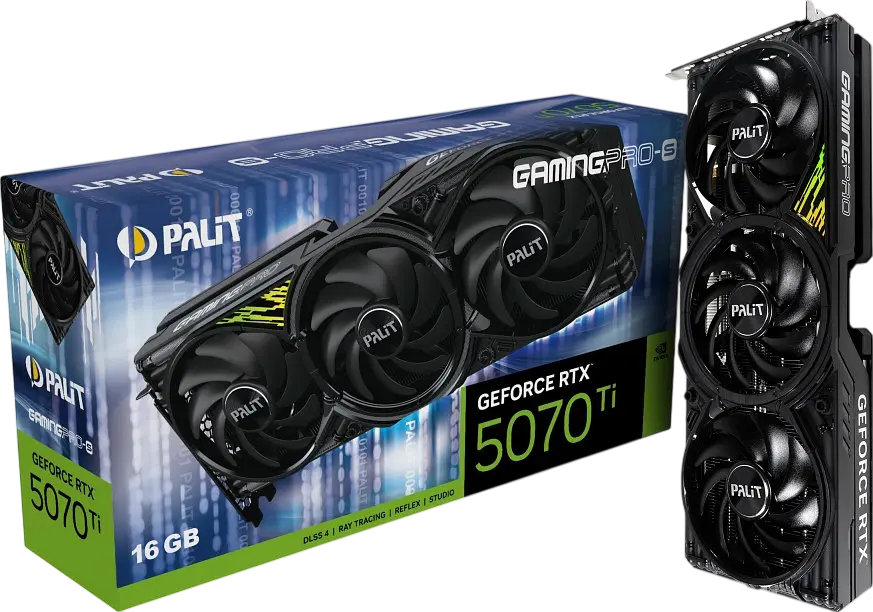 Відеокарта GeForce RTX 5070 Ti 16GB Palit GamingPro-S (NE7507T019T2-GB2031U) - фото 4