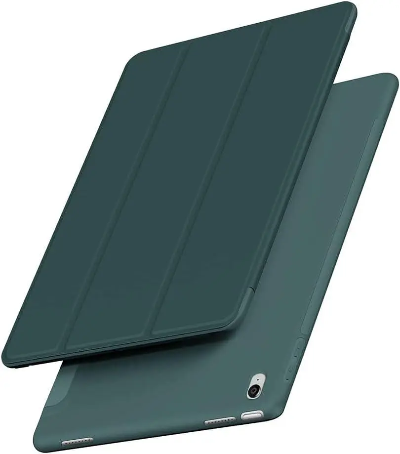 Чохол BeCover Tri Fold Soft TPU Silicone для Apple iPad Air 11 M2 2024 Темно-зелений (711406) - фото 4