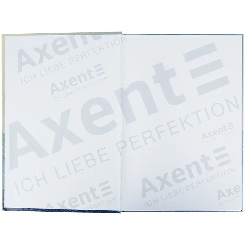 Книга записна Axent Waves A4 в клітинку 96 аркушів синя (8422-562-A) - фото 2