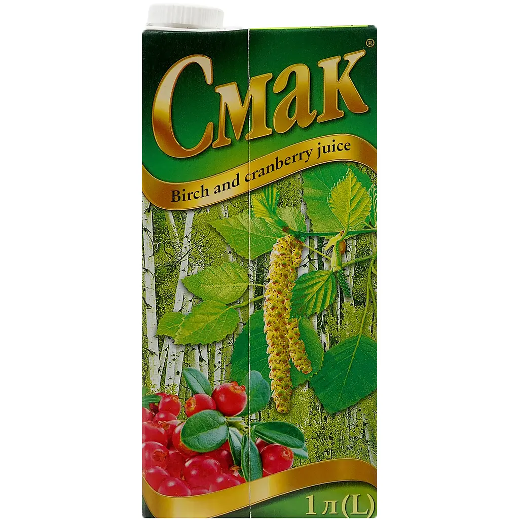 Сік Смак Березово-журавлинний з цукром 1 л - фото 5