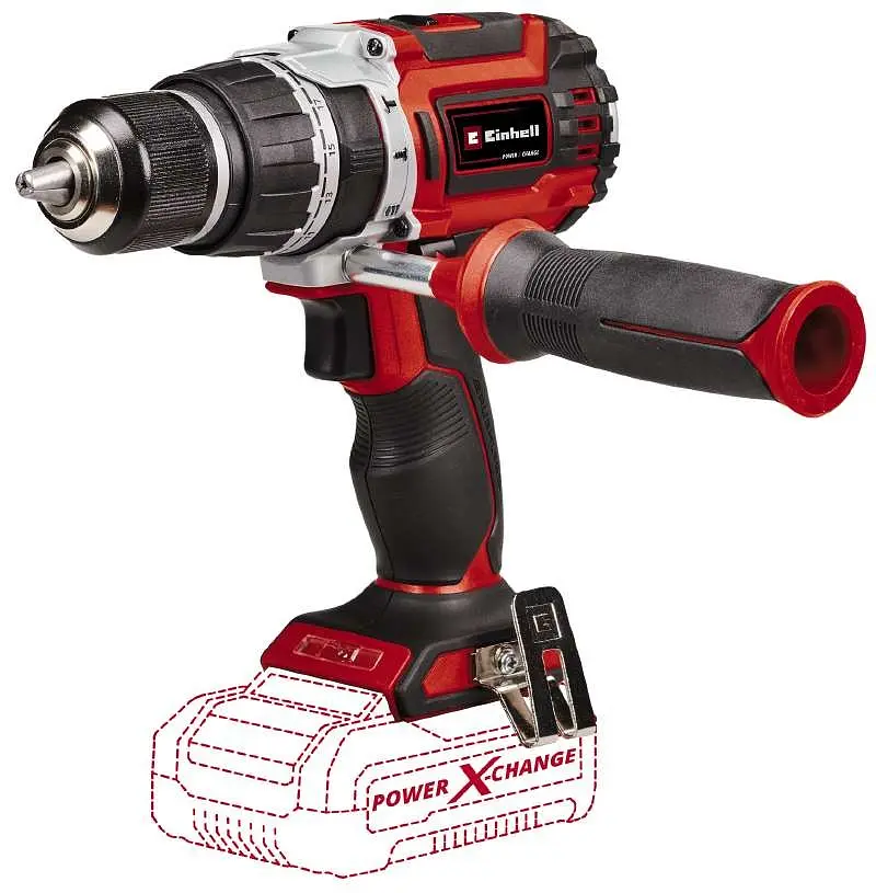 Шуруповерт-дрель ударная аккумуляторная Professional TP-CD 18·60 Li-i BL - Solo PXC 18В Einhell teh0025363 - фото 8