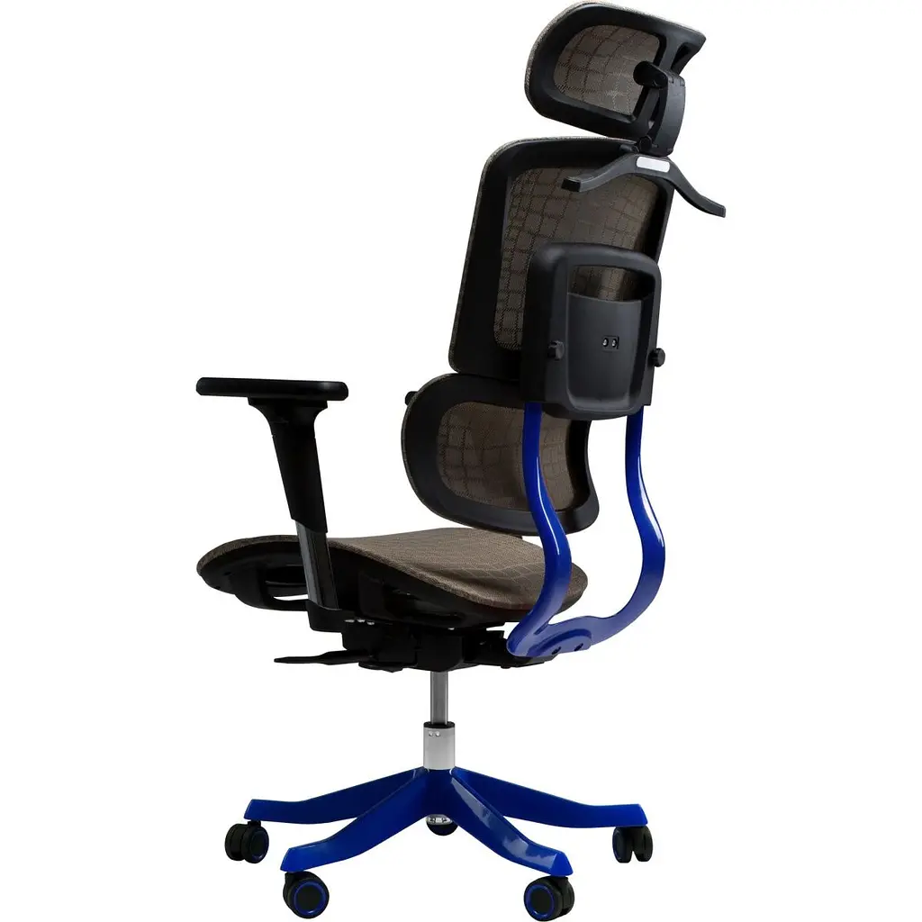 Геймерське крісло GT Racer X-626 Gray/Blue [122619] - фото 5