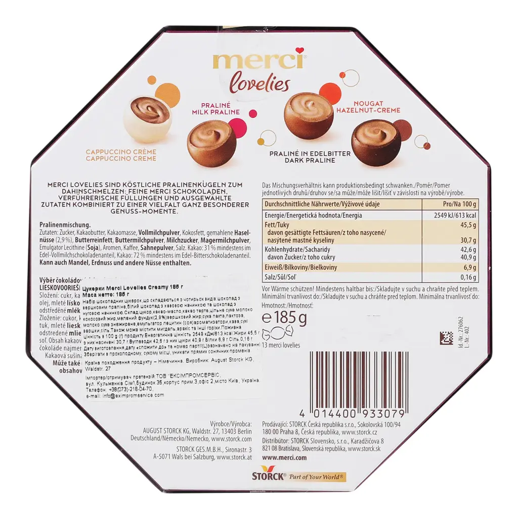 Цукерки Merci Lovelies Creamy 185 г - фото 2