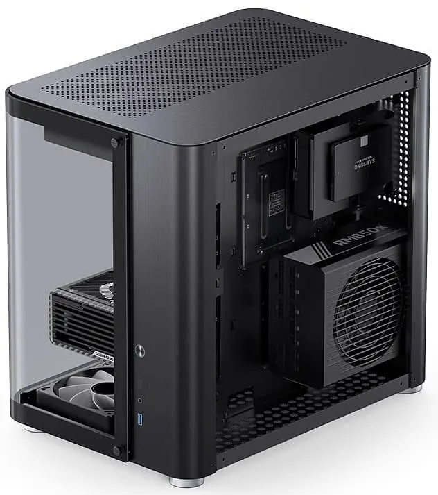 Корпус Jonsbo TK-2 Black (TK-2 Black) без блока питания - фото 10