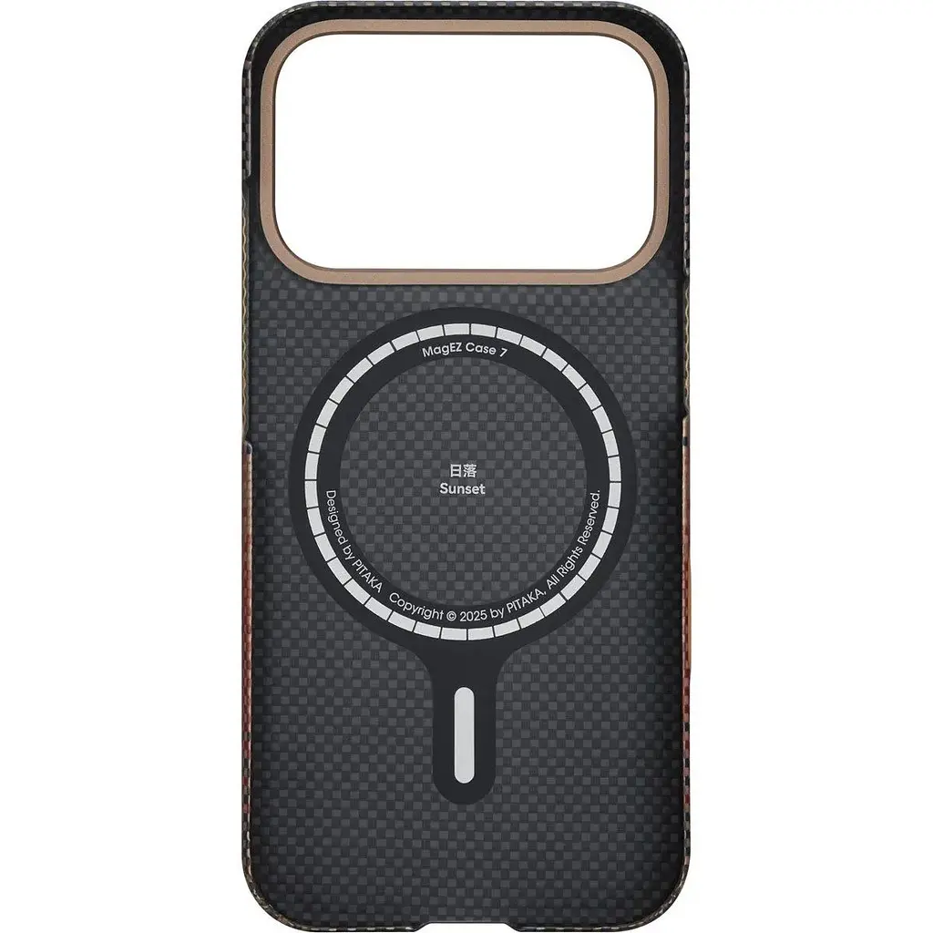 Чохол Pitaka Ultra-Slim Case для Apple iPhone 17 Pro Sunset (KI1702SP) [149445] - фото 7