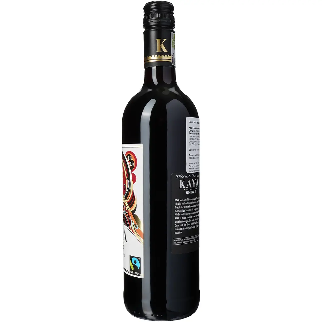 Вино Kaya Shiraz червоне сухе 14% 0.75 л - фото 2
