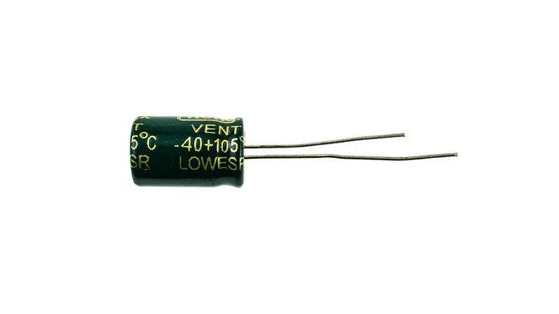 Конденсатор 470mF 25V Size 8x16mm робоча температура -40…+105 - фото 2