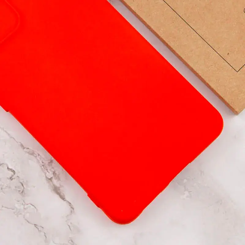 Чехол Lakshmi Full Camera Silicone Cover для Poco F5 / Redmi Note 12 Turbo Red [92216] - фото 4