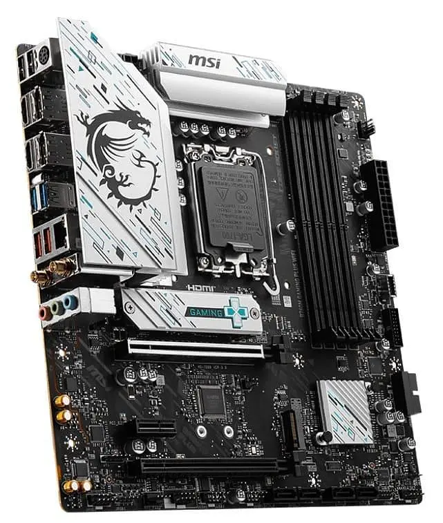 Материнська плата MSI B760M GAMING PLUS WIFI (B760M GAMING PLUS WIFI) (Socket 1700, Intel B760, Micro-ATX) - фото 3