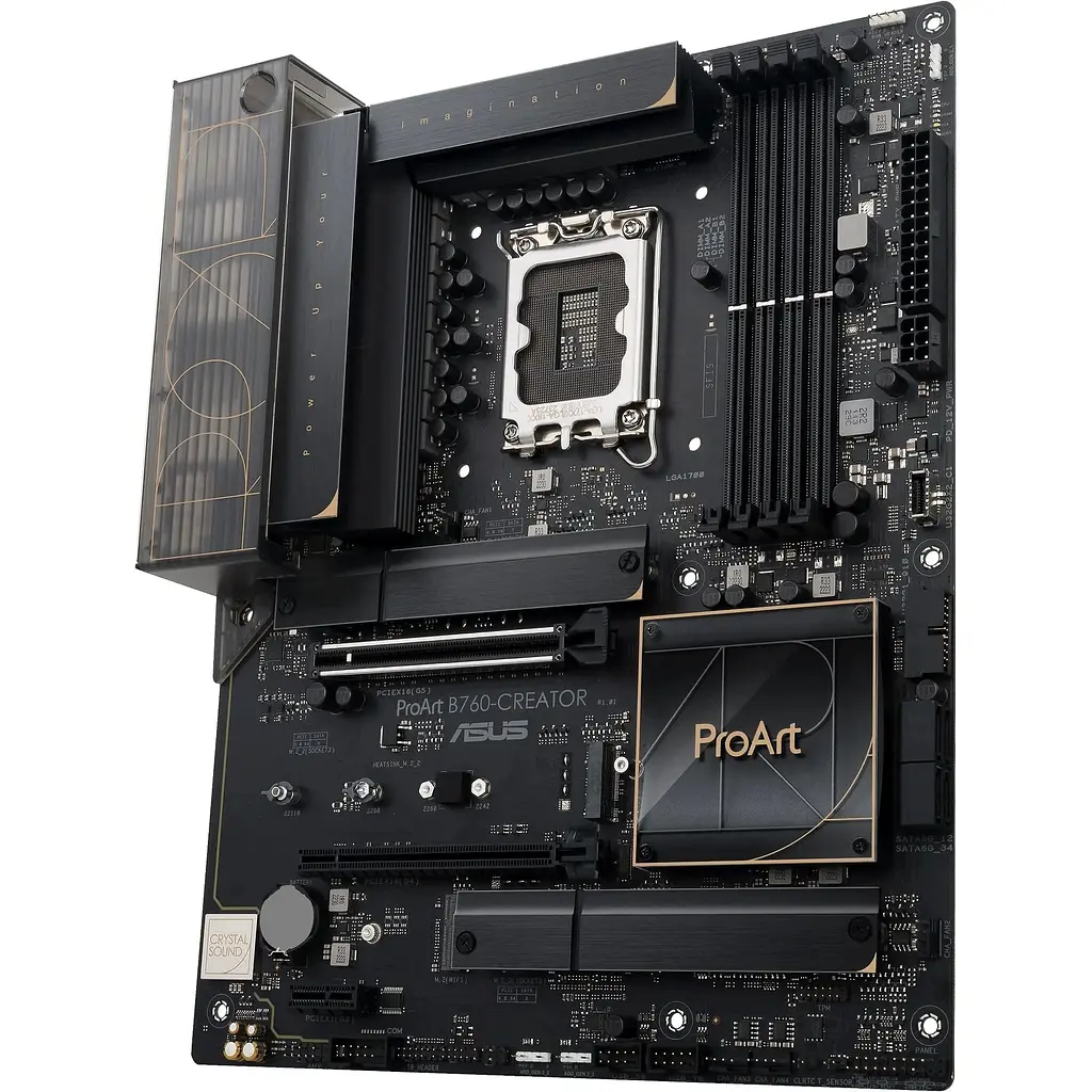 Материнська плата Asus Proart B760-CREATOR s1700 B760 4xDDR5 M.2 HDMI DP ATX - фото 5