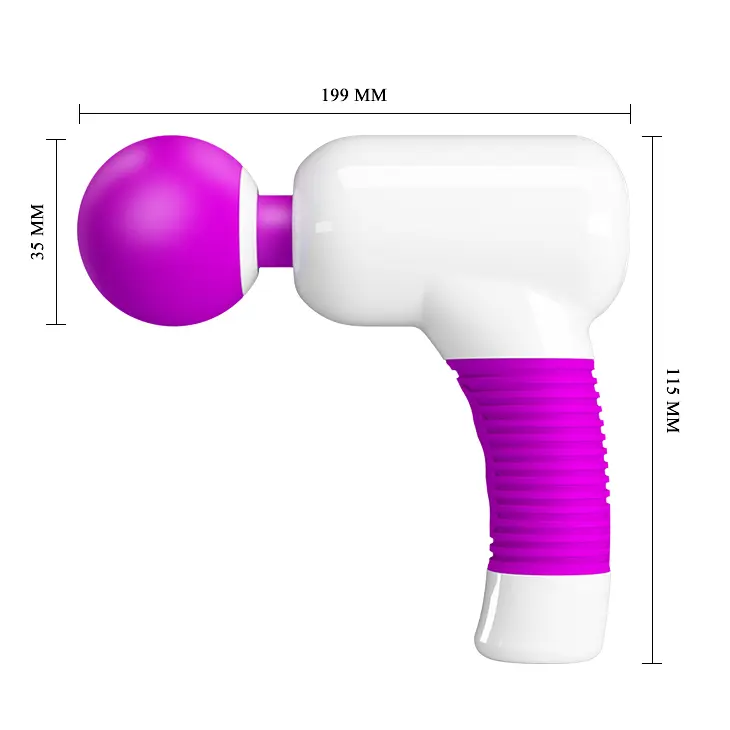 Вібромасажер PRETTY LOVE MAGIC GUN 7 vibration functions 5 рівнів швидкості контролю PRETTY LOVE BW-055013 100107 - фото 3
