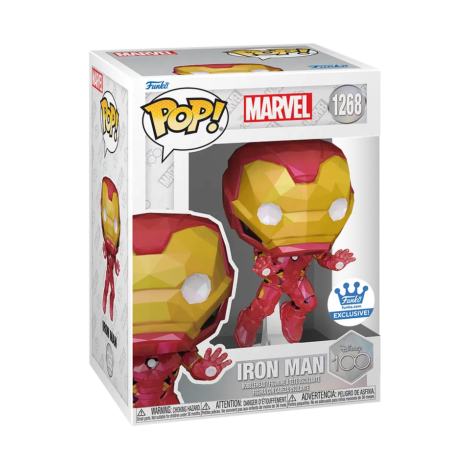 Фігурка Funko Pop Marvel Iron Man Марвел Залізна людина 10 см E M IM 1268 - фото 3