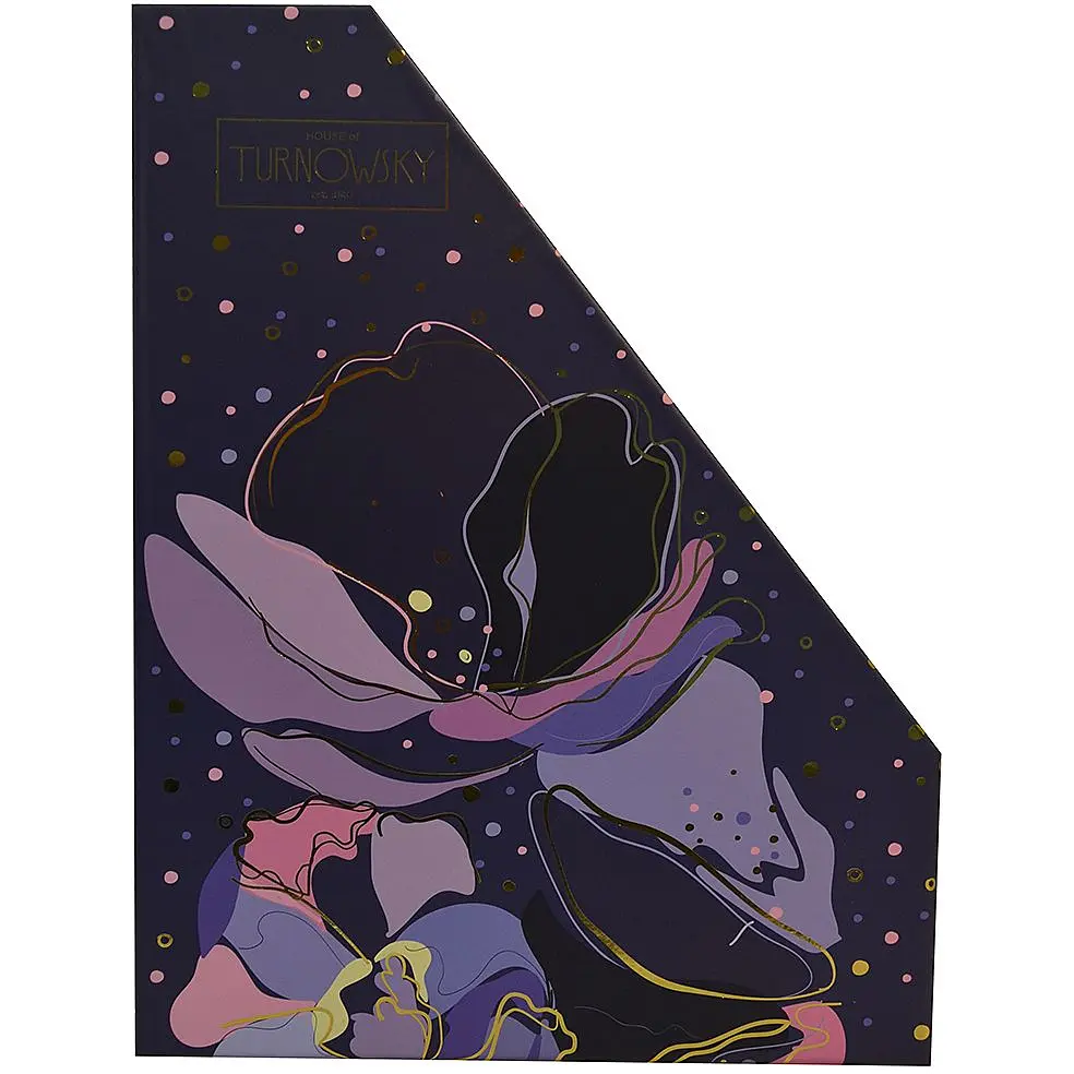 Лоток для документів Yes Viola, вертикальний, фольга, 32х25х8 см, темно-синій (707324) - фото 2